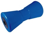 Mittlere Kielrolle, blau 200 mm Ø Bohrung 17 mm