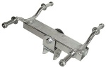 Haltebeschlag f. Seitenrolle erhöht 4 Rollen 40 mm