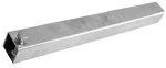 Rohr für Seitenrollen 30 x 30 mm