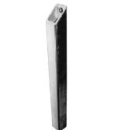 Rohr für Rollen 40 x 40 x 300 mm