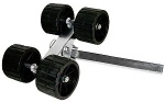 Schwenkrolle, 4 Rollen gerade 40 mm