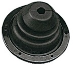 Gummibalg m. Kabeldurchlassring aus ABS 140 mm