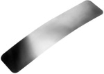 Selbstklebende Abriebschutz aus VA-Stahl 50x225mm