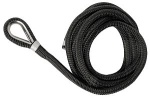 Schwarze Festmacherleine, gespleißt 10 mm x 6 m