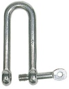 Langer Schäkel m. Schlüsselbolzen AISI 316 5 mm