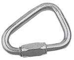 Delta VA-Stahl Karabinerhaken Schraubversch 3,5mm