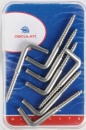 VA-Stahl Hakenschrauben 32 x 3 mm Blisterverpackung 10
