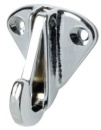 Platte aus Messing m. Karabinerhaken