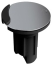 Base luci Flat nera