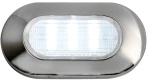Ovale Orientierungsleuchte, 6-LEDs blau