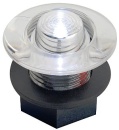 Orientierungslicht Polycarbonat transp. LED weiß