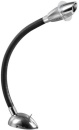 Strahler 3 W m. schwarzem Leder bezogen