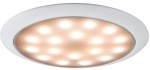 Day/Night LED-Deckenleuchte ohne Einbau weiß/VA-St