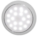 Day/Night LED-Deckenleuchte ohne Einbau verchromt