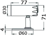 Kuma schwenkbare LED-Leuchte High Power 12/24 V