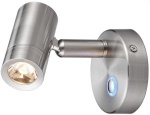 Dimmerbare LED-Strahler Aluminium, vernickelt