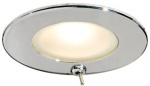 Atria II LED-Einbaudeckenleuchte hochglanzpoliert IP40