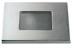 Sextans Q Strahler aus Messing, verchromt