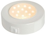 Batysistem Deckenleuchte Sun ABS, weiß 10 LED