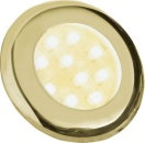 Batsystem LED-Einbauleuchte Nova 2 goldfarben