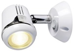 Schwenkbare Leuchte, weiß HI-POWER LED 12/24 V
