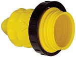 Schutzkappe aus PVC, gelb