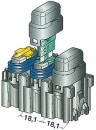 Sicherungshalter m.Deckel 5 A