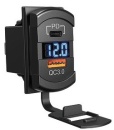 USB-A+C-Doppelbuchse + 12/24V Voltmeter