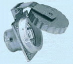 Steckdose wasserdicht IP 56 VA-Stahl
