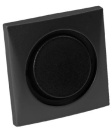 Lichtschalter einzeln 10 A schwarz/schwarz