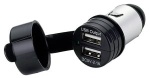 Doppel-USB m.wasserdichter Kappe