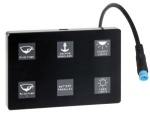 Pannello elettrico touch 6 interr.