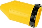 Wasserdichte Schutzkappe PVC gelb f. 14.636.10