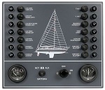 Elektische Schalttafel f.Segelboot 14 Stromkreisen