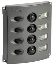 Schalttafel m. automatischen Sicherungen u. 2-LED