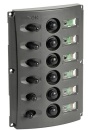 Schalttafel m. automatischen Sicherungen u. 2-LED