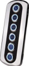 Hinterbeleuchtete-Kohlenfaserpaneel, blaues LED