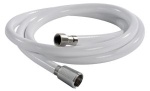 Duschschlauch aus PVC, weiß 2,5 m
