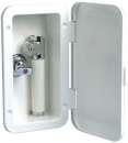 Duschbox m. Mischbatterie PVC-Schlauch 2,5 m Vertikal m