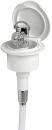 Classic Evo Deckdusche, weiß PVC-Schlauch 2,5 mm Horizo
