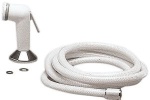 Utility Handdusche PVC-Schlauch 2,5 m Haltering Halteri