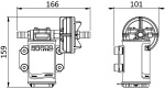 Selbstansaugende Elektropumpe 12 V 15 l/min
