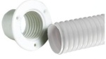 PVC-Schlauch, flexibel weiße Rolle 10 m