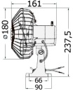 TMC Ventilator, schwenkbar 24 V