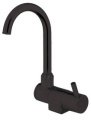 Miscelatore Style nero canna abbattibile
