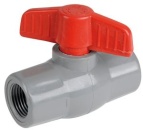 Kugelhahn Polypropylen/Nylon 1/2"