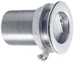 Durchlass m. Rüchschlagventil 1"1/2