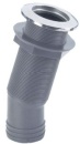 Borddurchlass 15° Va-Stahl Blende 38mm 2"1/4 Vent