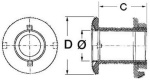 Borddurchlas AISI 316 hochglanzpoliert 3/4"