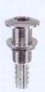 Borddurchlass Messing, verchromt 3/8" x 15 mm (Packung